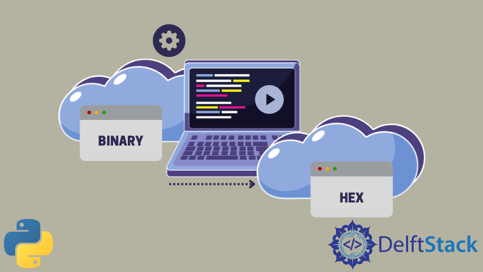 Python Convert Binary Data To Hex String